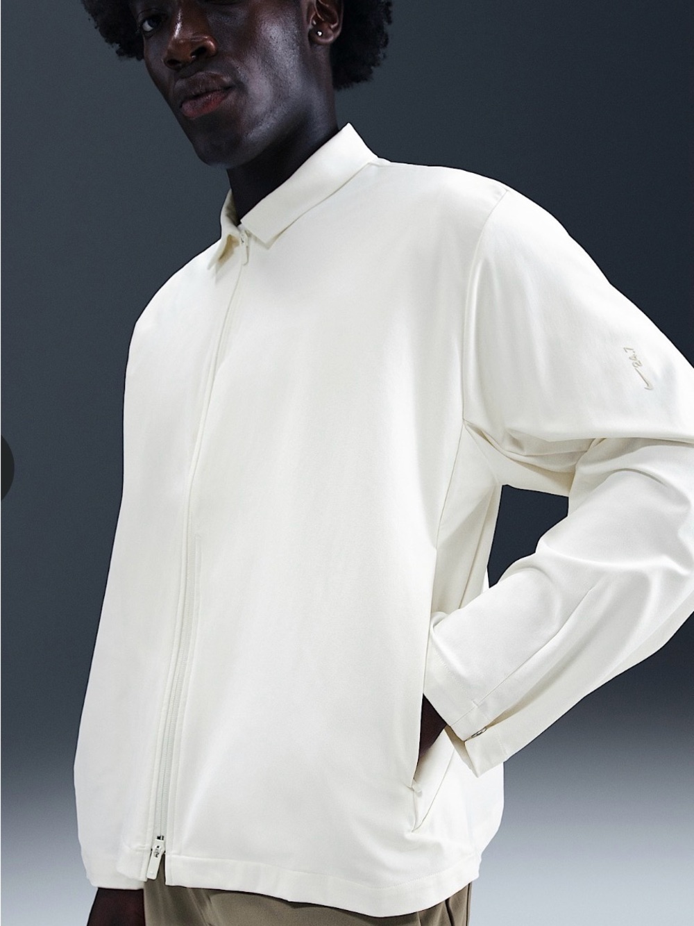 Nike 24.7 PerfectStretch Dri-FIT UV Jacket Sail Men’s XL NWT